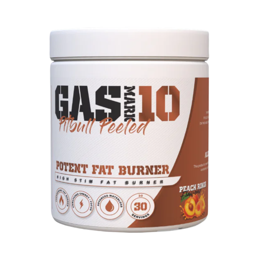 Gas Mark 10 Pitbull Peeled 210g Peach Sweets