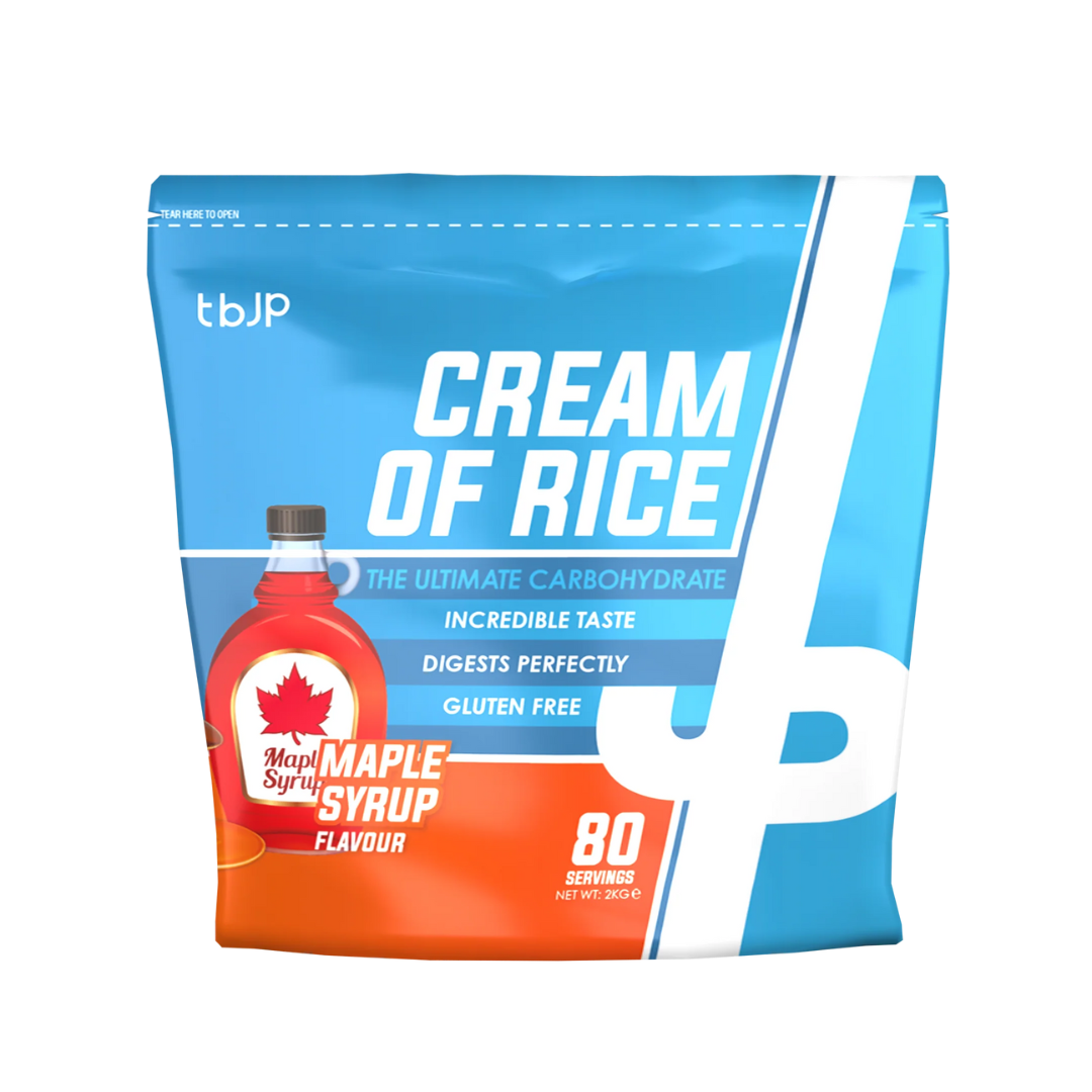 Trained By JP Cream Of Rice 2kg Maple Syrup