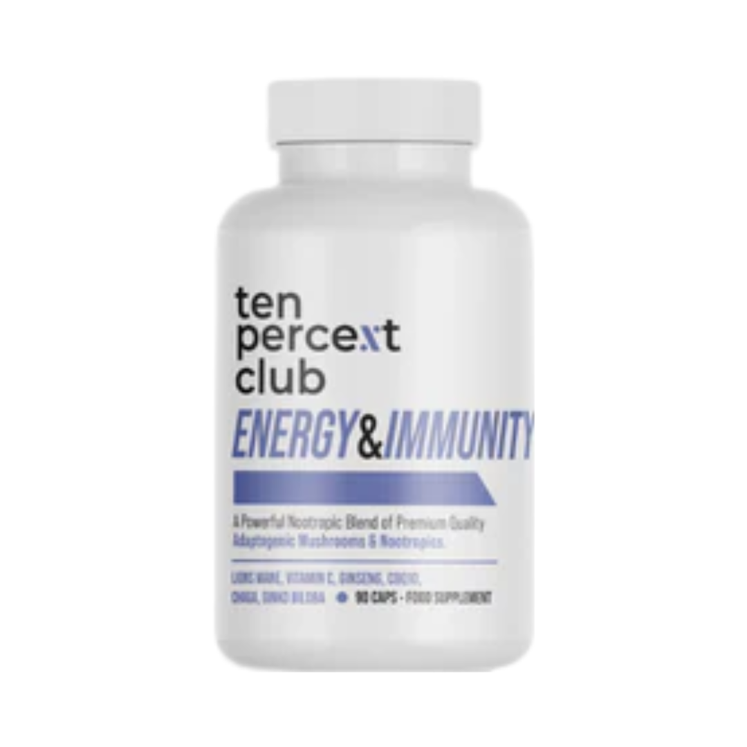 The Ten Percent Club Energy and Immunity 90 Caps