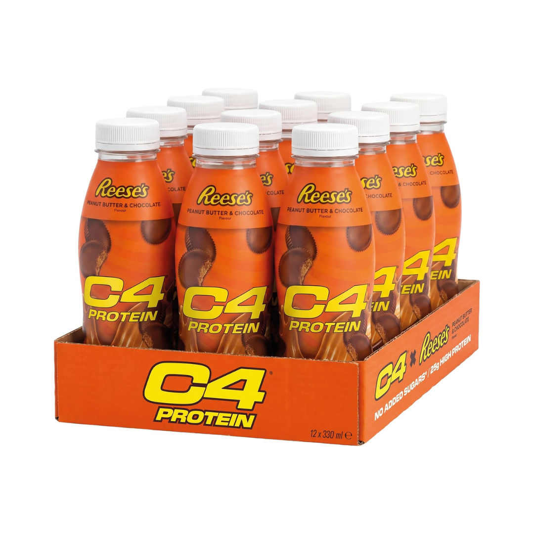 Cellucor C4 Protein RTD 12x330ml Reeses Peanut Butter Cup