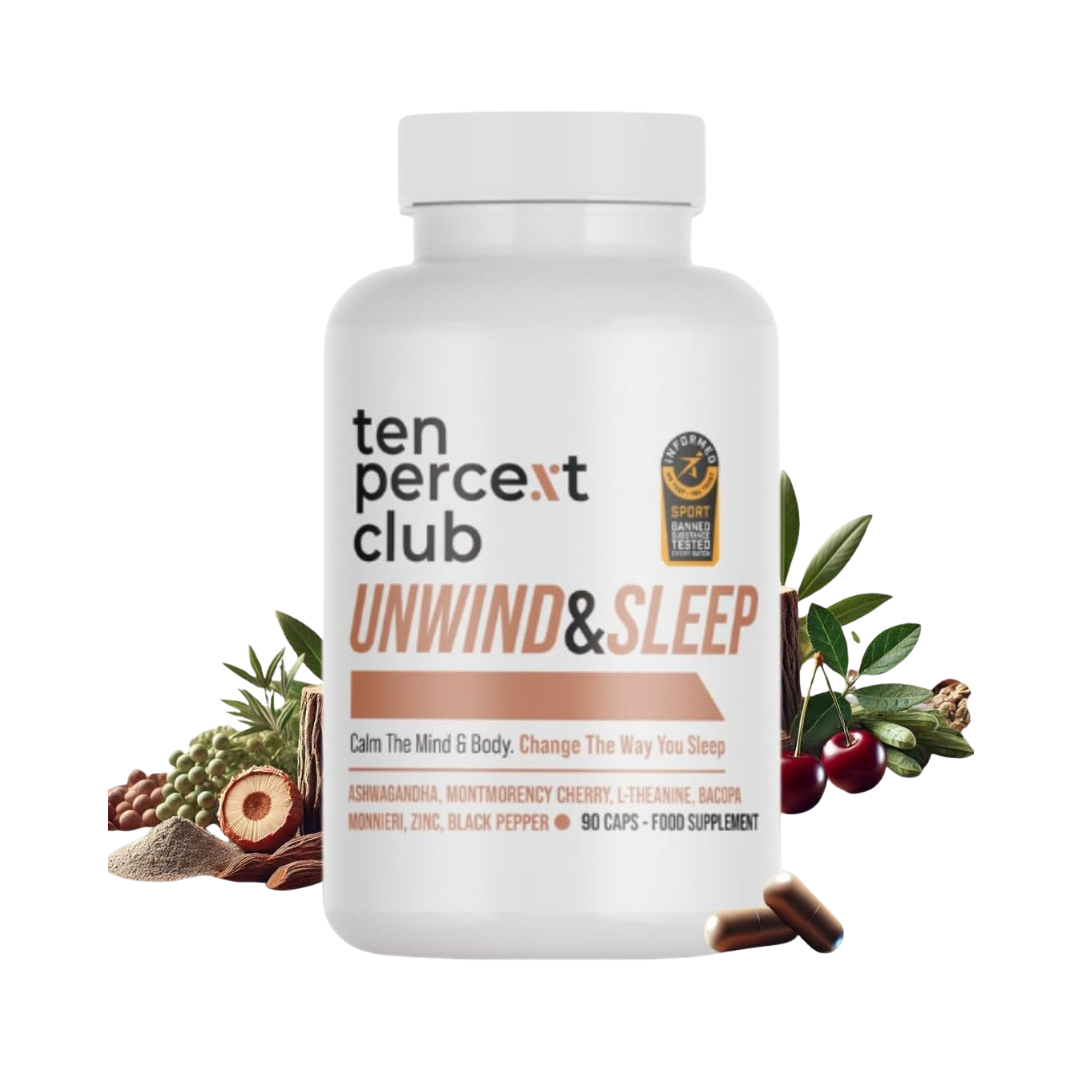 The Ten Percent Club Unwind and Sleep 90 Caps