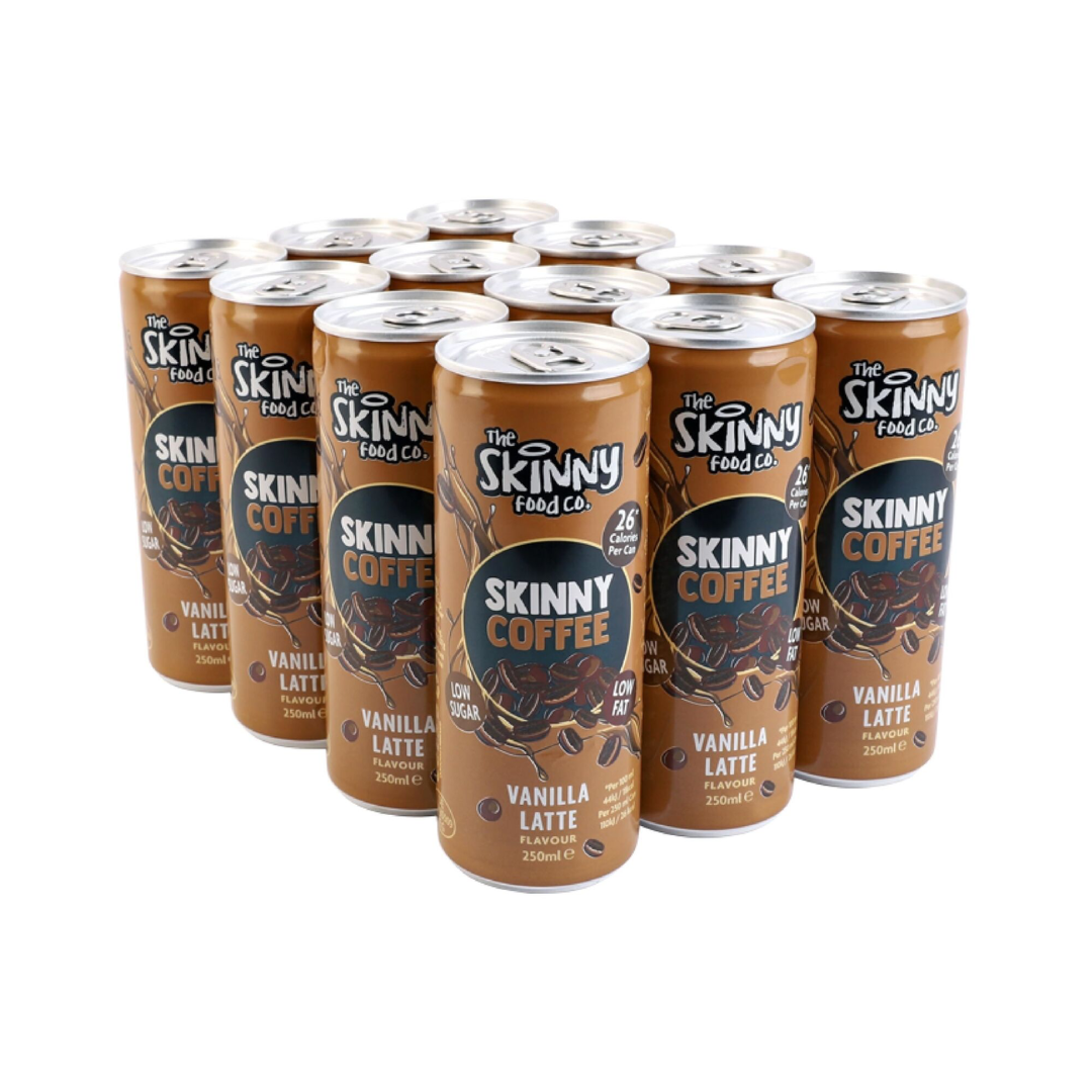 The Skinny Food Co Skinny Coffee 12x250ml Vanilla Latte