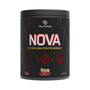 The Formula NOVA High-Stim Pre Workout 450g Sour Cherry