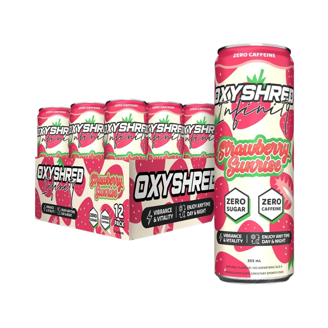 EHP Labs OxyShred Infinity RTD 12x355ml Strawberry Sunrise