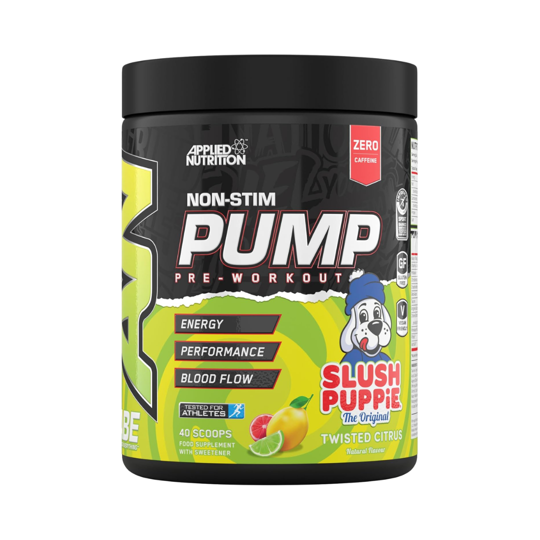 Applied Nutrition ABE (All Black Everything) PUMP Pre-Workout 500g Slush Puppie Twisted Citrus