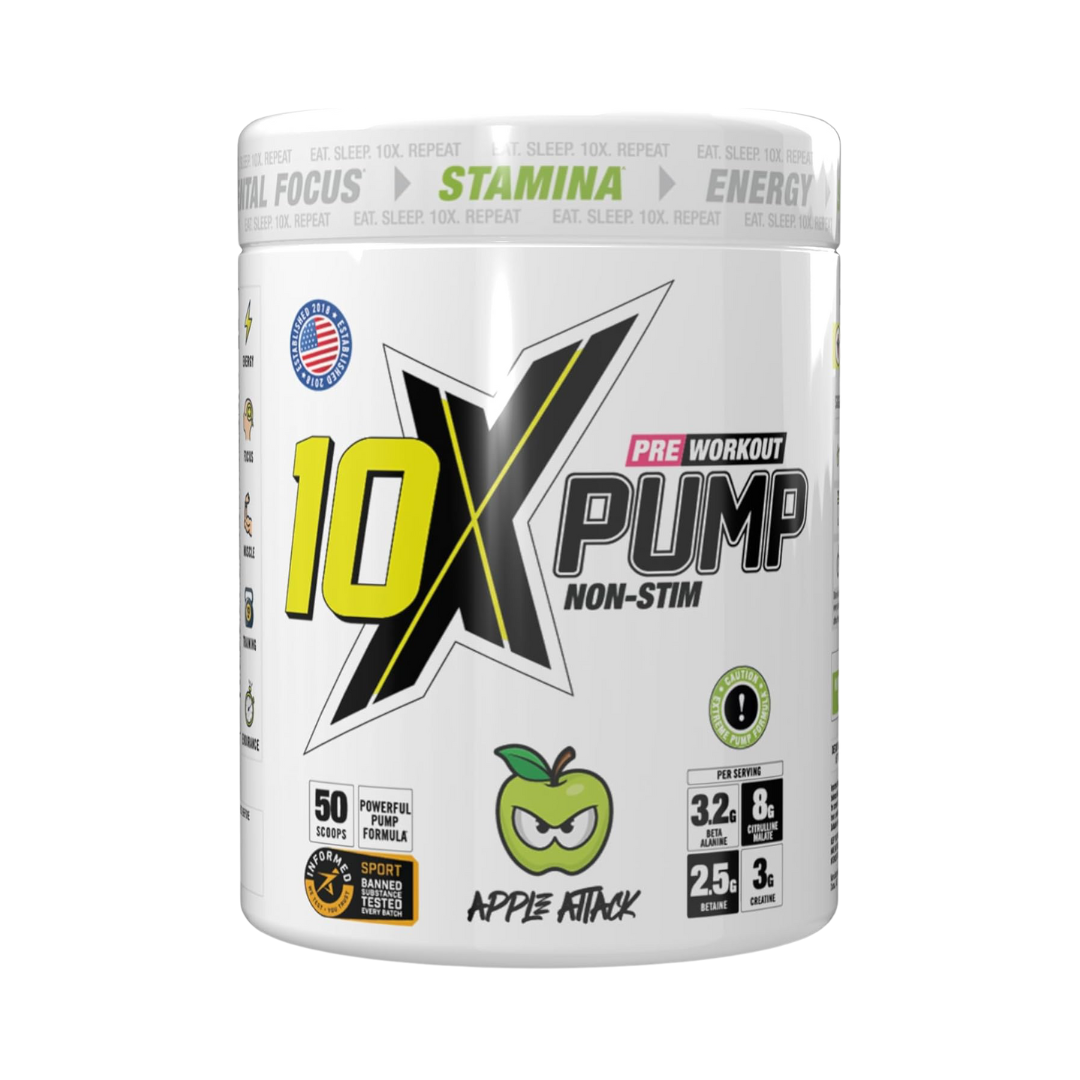 10X Athletic PUMP 600g Apple Attack
