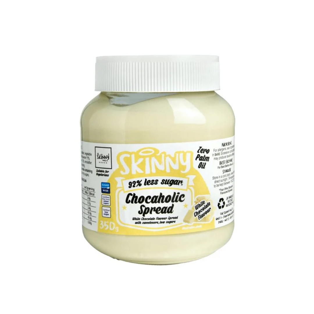 The Skinny Food Co Skinny Chocoholic Spread 350g White Chocolate