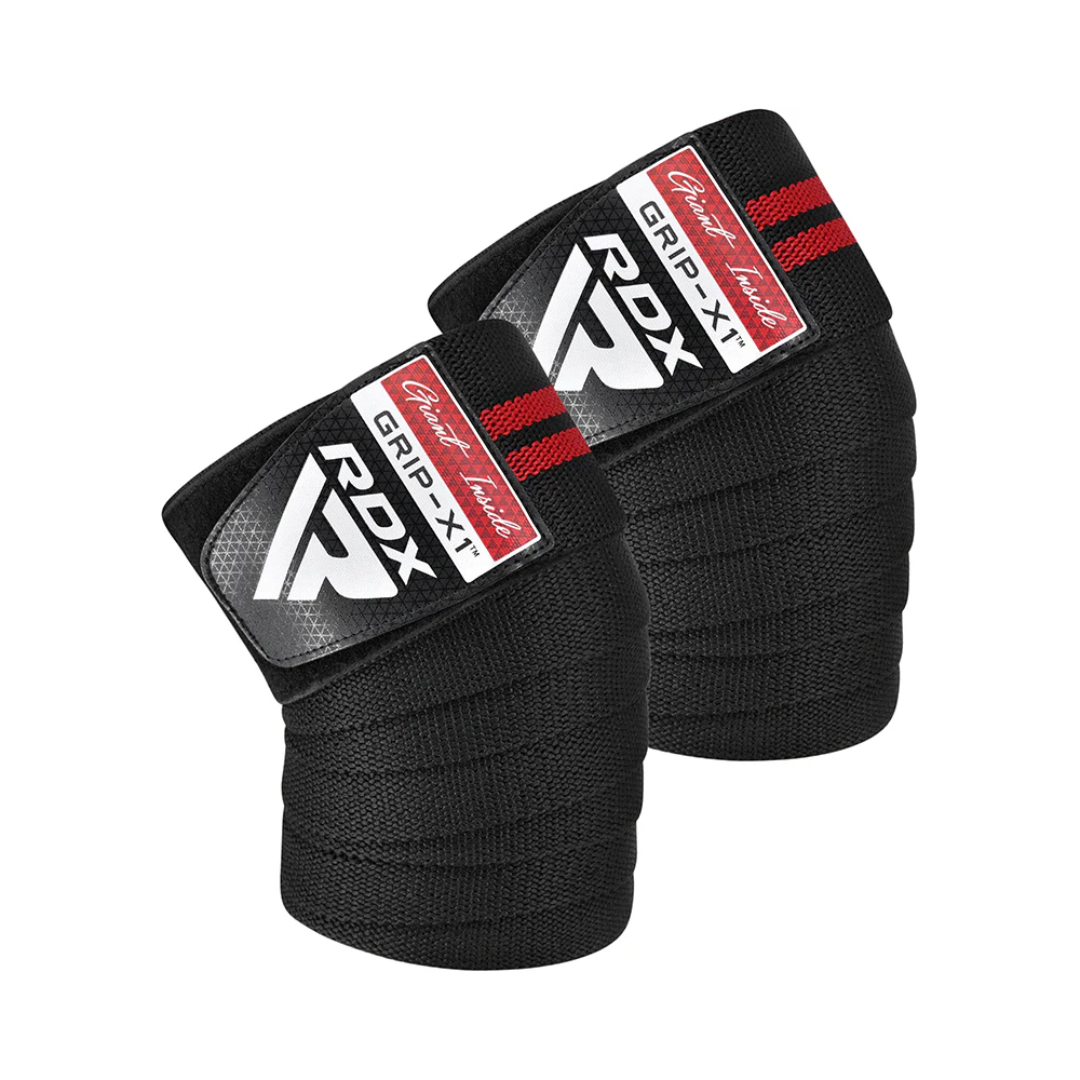 RDX Gym Knee Wrap Black/Red