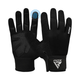 RDX Gym Weight Lifting Gloves W1 Plus S Black