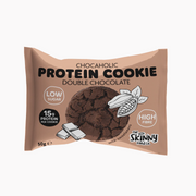 The Skinny Food Co High Protein Chocaholic Cookie 12x50g Double Chocolate
