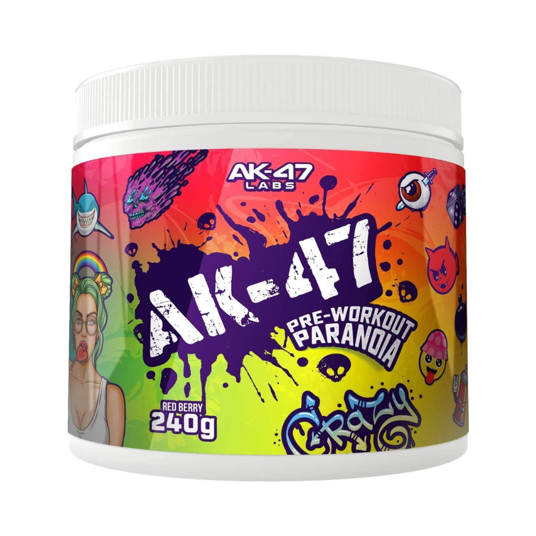 AK-47 Labs Pre-Workout Paranoia 240g Cotton Candy
