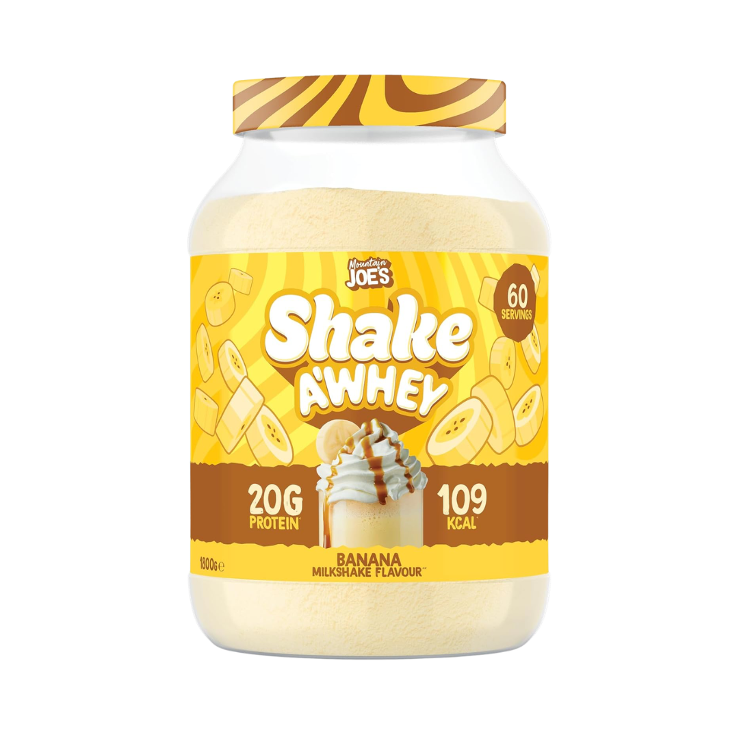 Mountain Joe's SHAKE A'WHEY 1.8kg Banana