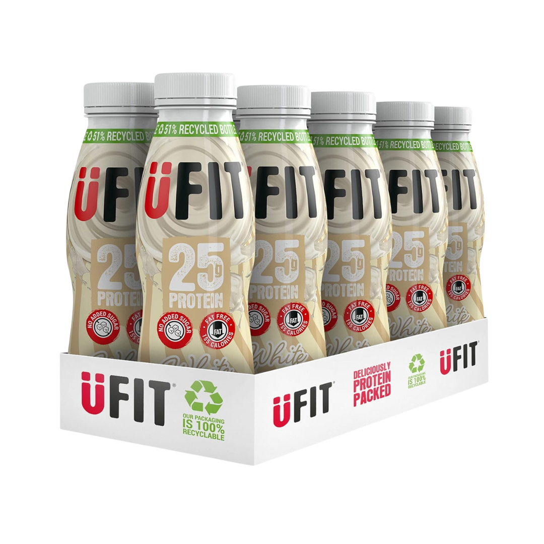 UFIT Protein RTD 10x330ml White Chocolate