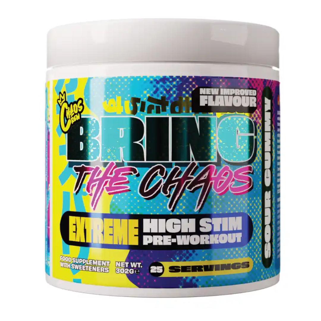 Chaos Crew Bring The Chaos (New Improved Flavour) 302g Sour Gummy