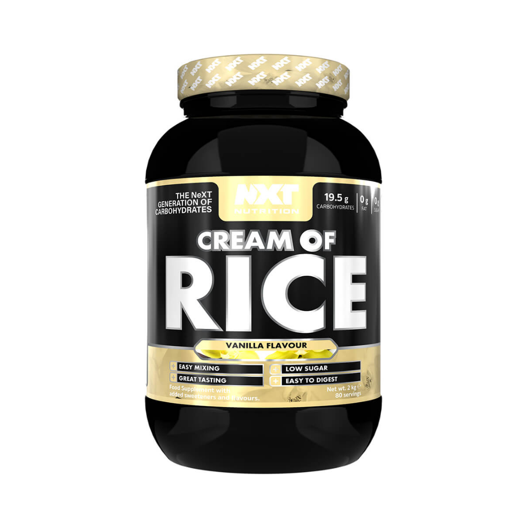 NXT Nutrition Cream of Rice 2kg Vanilla