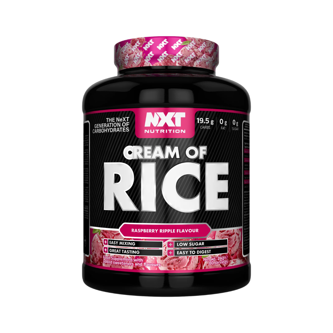 NXT Nutrition Cream of Rice 2kg Raspberry Ripple