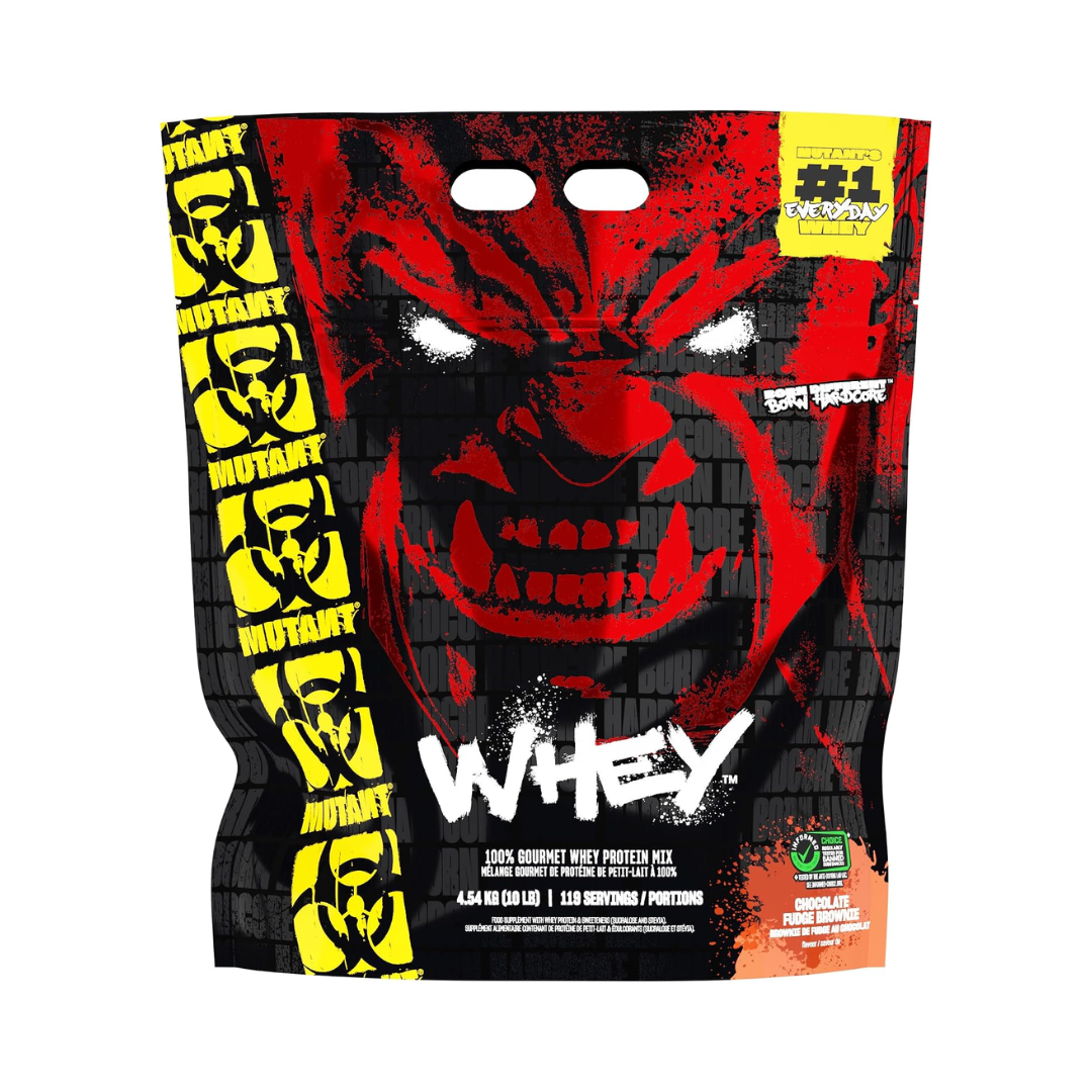 Mutant Whey 4.54kg Chocolate Fudge Brownie