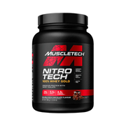 Muscletech Nitro Tech 100% Whey Gold 907g Double Rich Chocolate