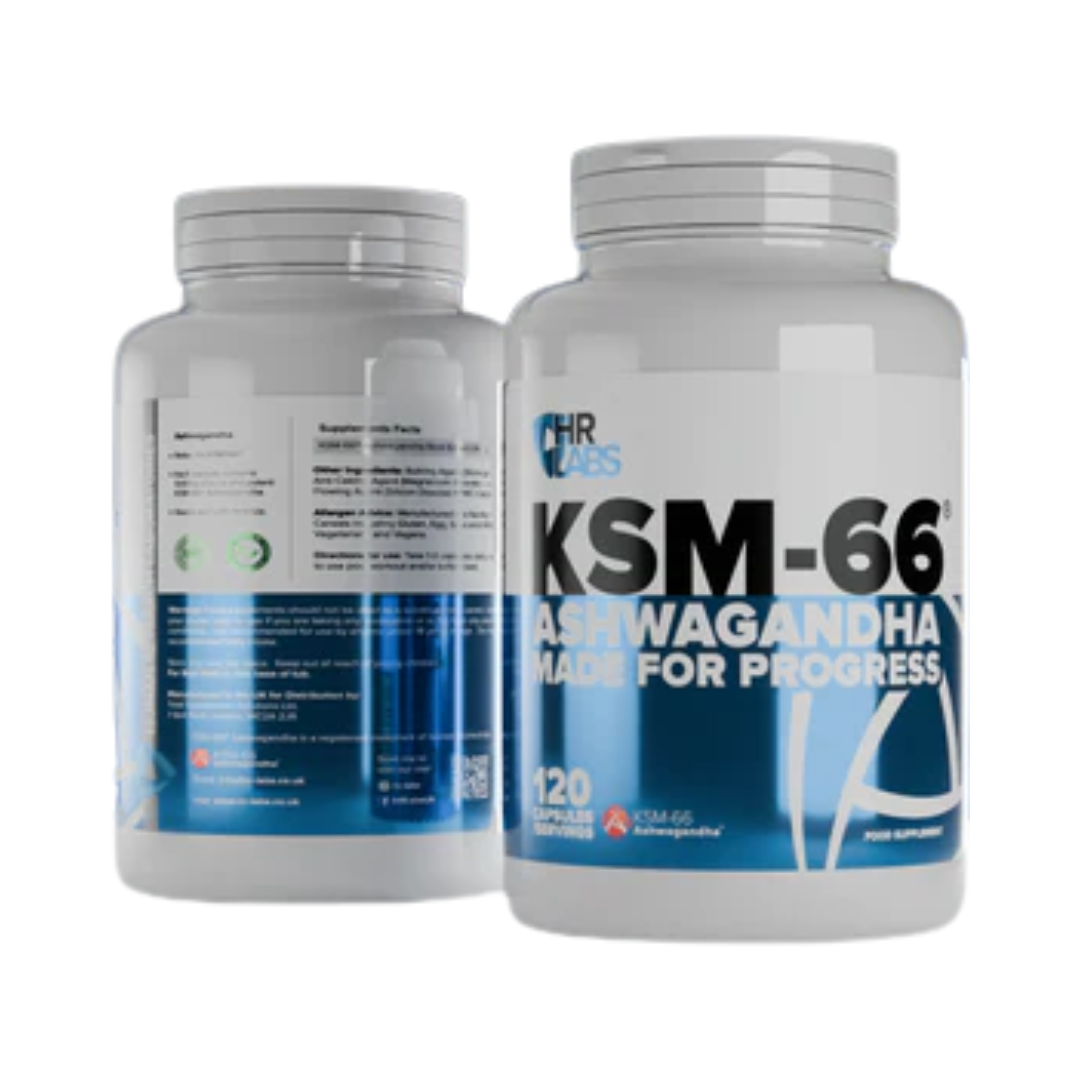 HR Labs KSM-66 Ashwagandha 120 Veg Caps