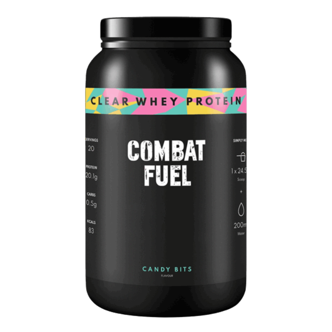 Combat Fuel Clear Whey Protein 490g Candy Bits