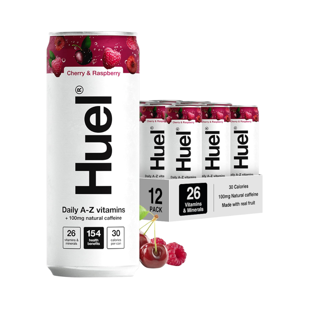 Huel Daily A-Z Vitamins 12x330ml - Cherry & Raspberry