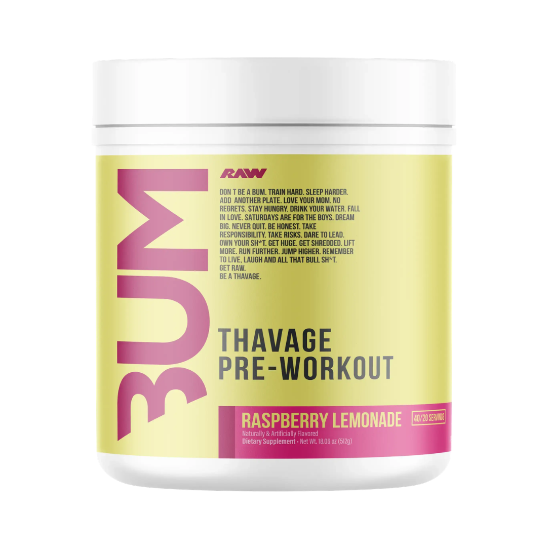 Raw Nutrition Thavage EU 520g Raspberry Lemonade
