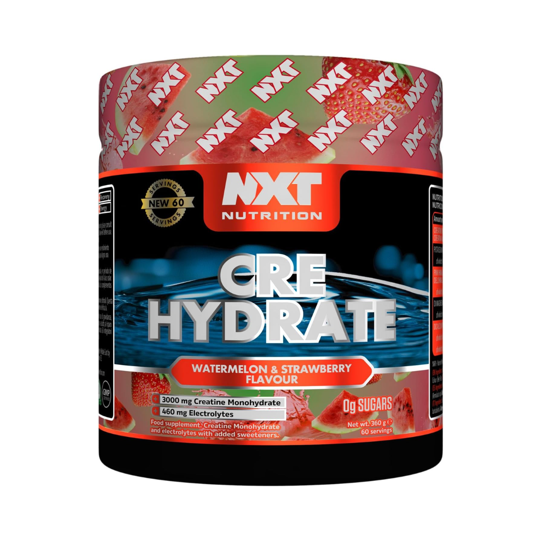 NXT Nutrition CRE Hydrate 360g Watermelon Strawberry