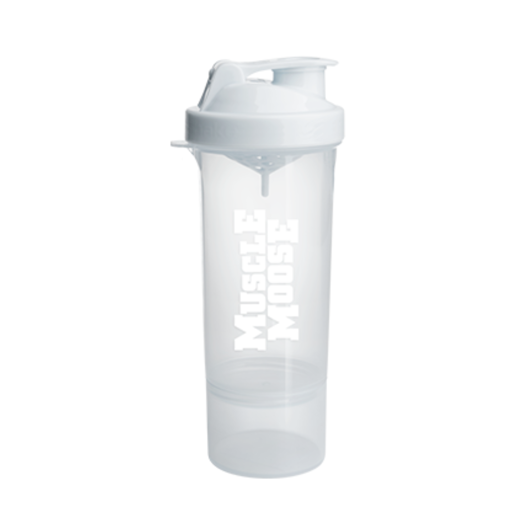 Muscle Moose Smartshake Slim 500ml White On White