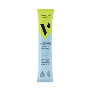 Vidrate Hydration Powder 10x3g Lemon Lime & Mint