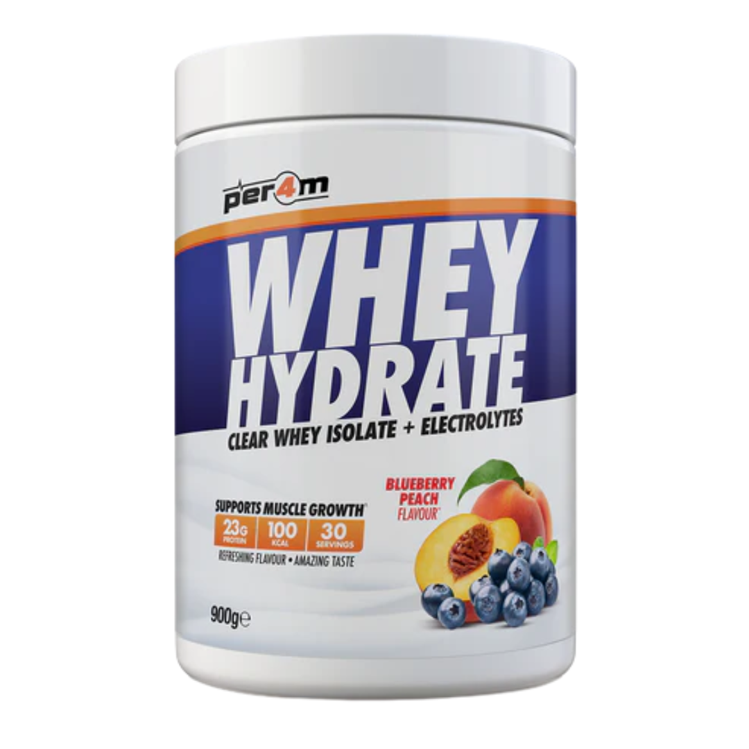Per4m Whey Hydrate 900g Blueberry Peach