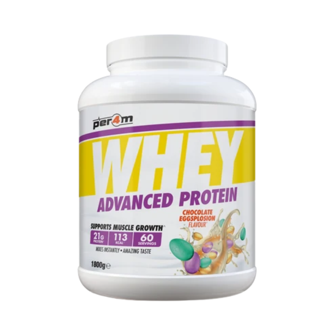 Per4m Advanced Whey Protein 1.8kg - Chocolate Eggs'plosion
