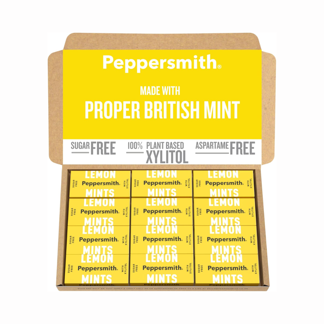 Peppersmith Mints 12x15g Lemon Mint