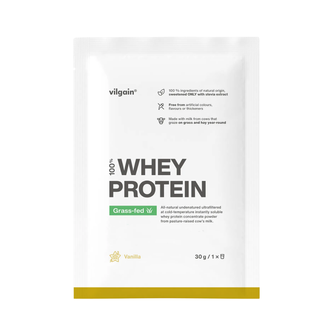 Vilgain Grass-fed Whey Protein 30g Vanilla
