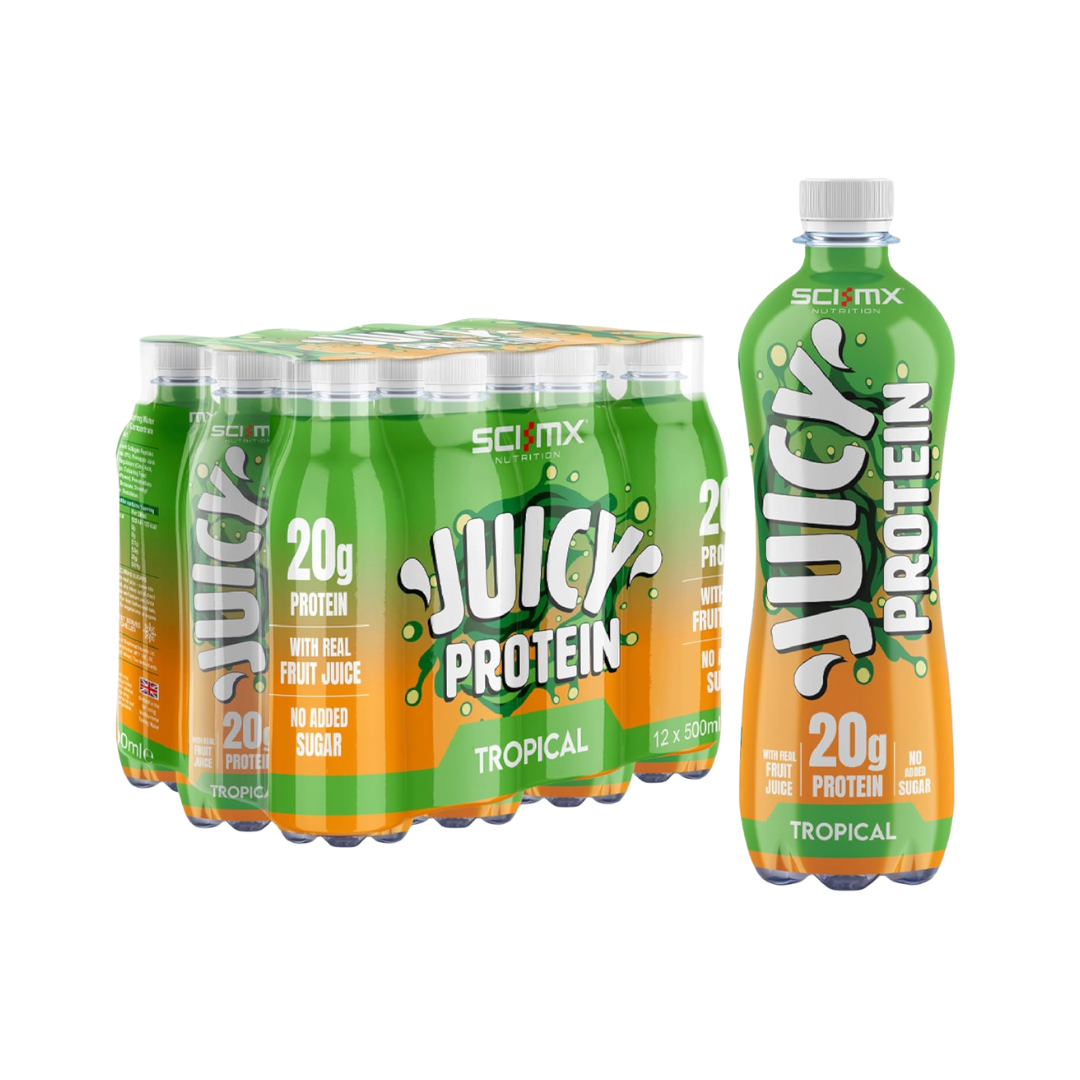 Sci-Mx Juicy Protein 12x500ml Tropical
