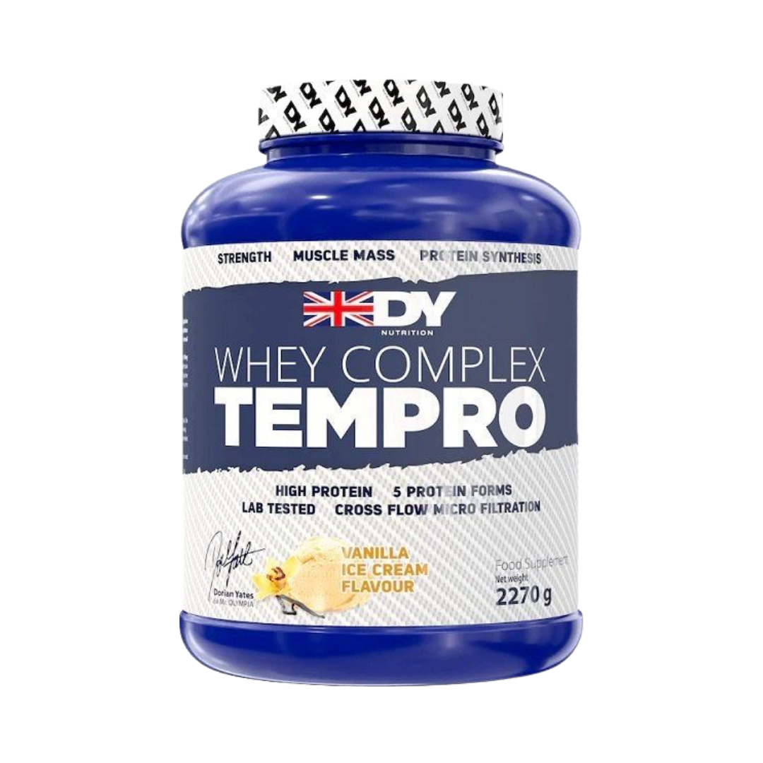DY Nutrition Tempro Whey Complex 2.27kg Vanilla Ice Cream – The Box ...