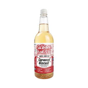 The Skinny Food Co Skinny Barista Zero Calorie Coffee Syrup 1000ml Caramel Biscuit