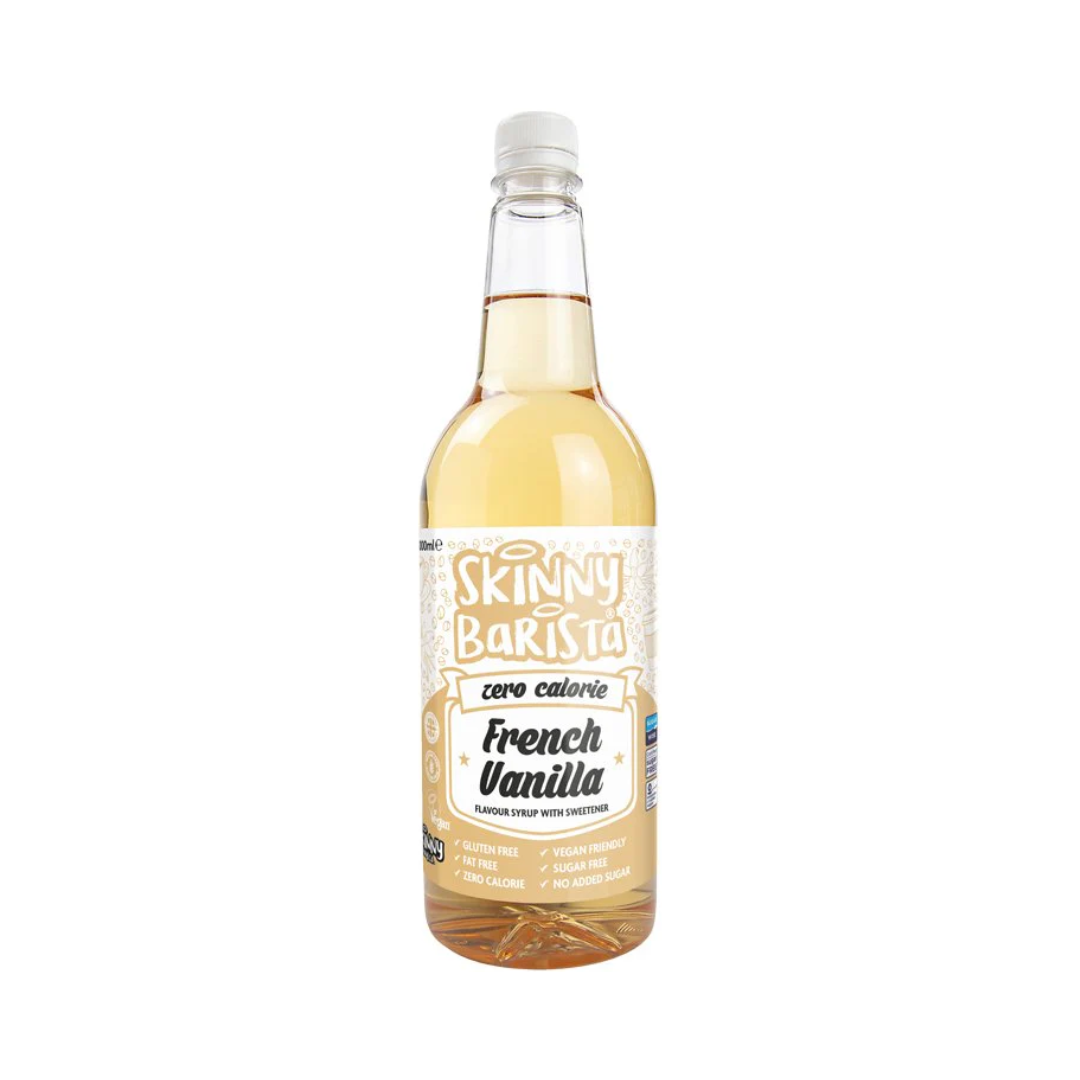 The Skinny Food Co Skinny Barista Zero Calorie Coffee Syrup 1000ml French Vanilla