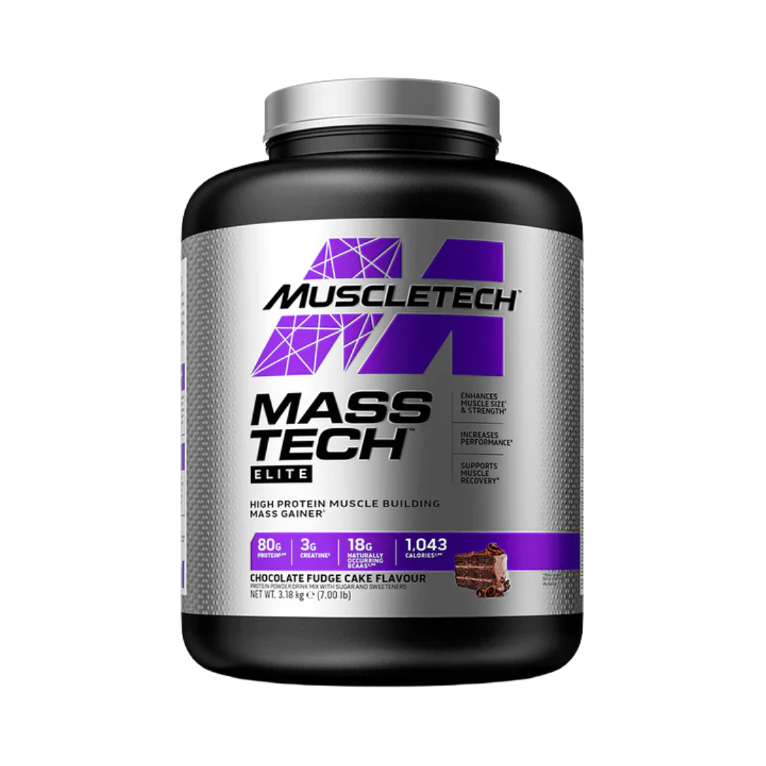 Muscletech Mass Tech Elite 3.18kg Chocolate Fudge Cake