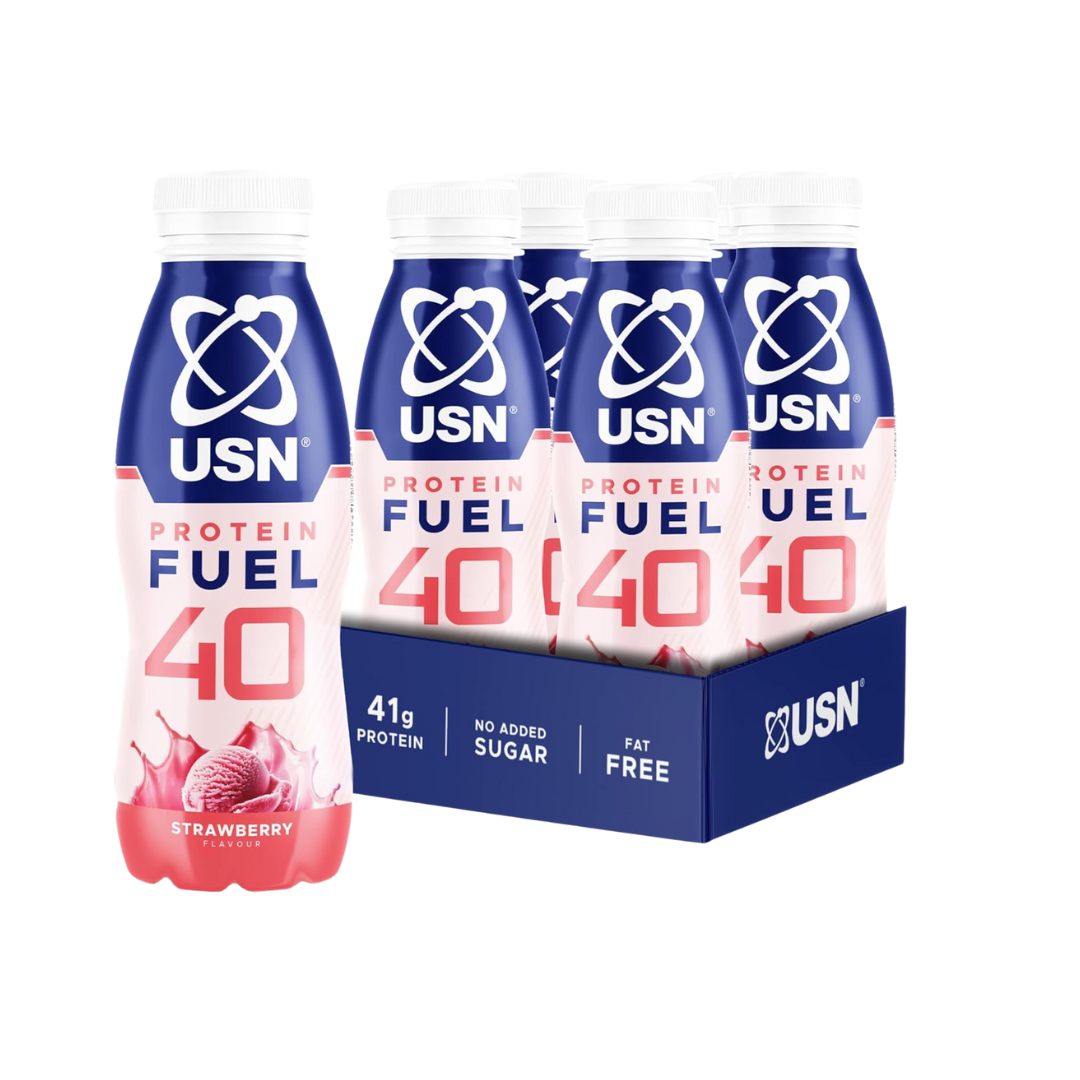 USN Protein Fuel 40 RTD 6x500ml Strawberry