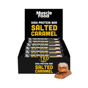 MuscleFood High Protein Bar 12x45g Salted Caramel