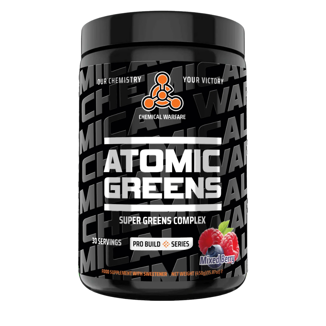 Chemical Warfare Atomic Greens 450g Mixed Berry