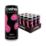 NoWhey Flavoured Protein Water 12x330ml Berry