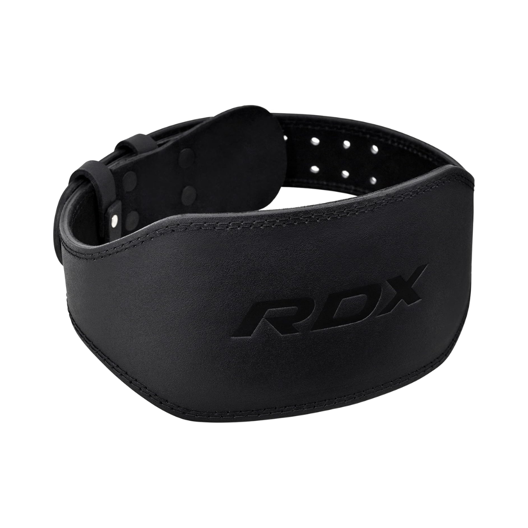 RDX Belt 6" Leather M Black