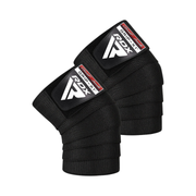 RDX Gym Knee Wraps K1 Black