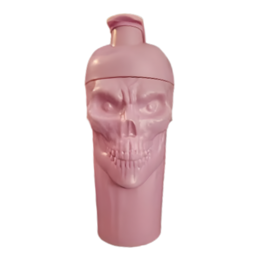 JNX Sports The Curse! Skull Shaker 700ml Light Pink