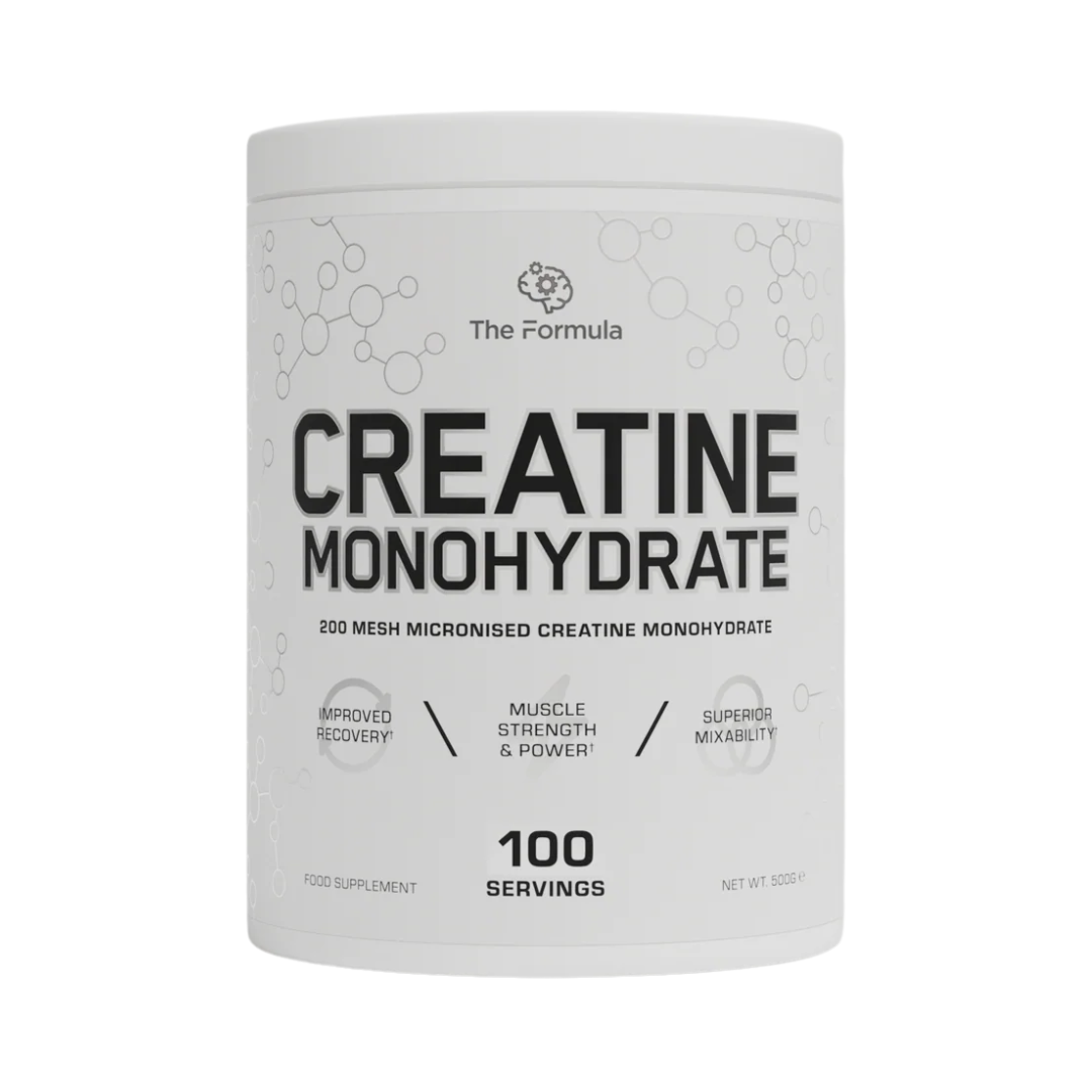 The Formula CREATINE Monohydrate 100% Micronised 500g Unflavoured