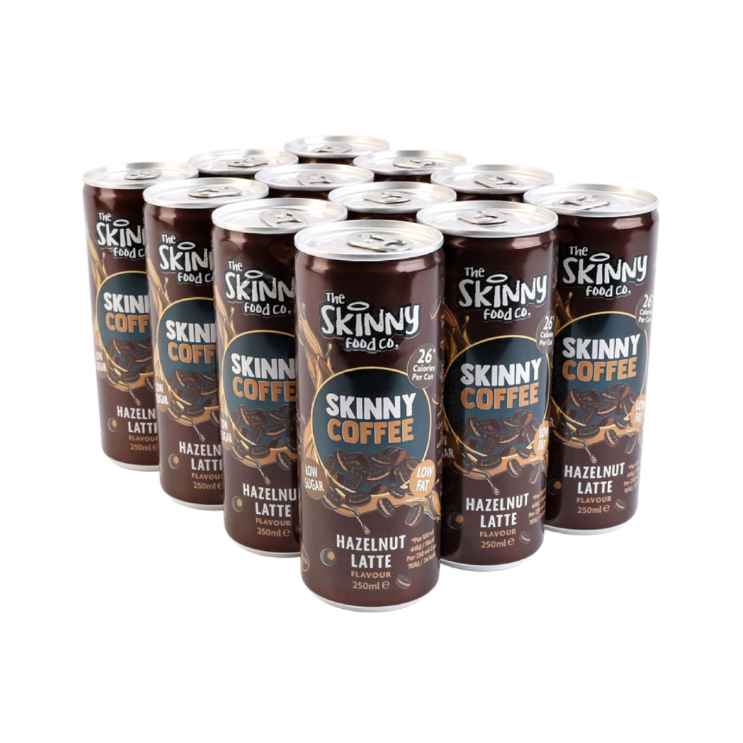 The Skinny Food Co Skinny Coffee 12x250ml Hazelnut Latte