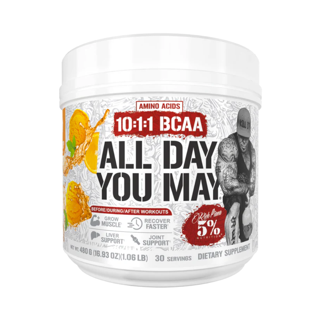 Rich Piana 5% Nutrition All Day You May Legendary Series 465g Push Pop