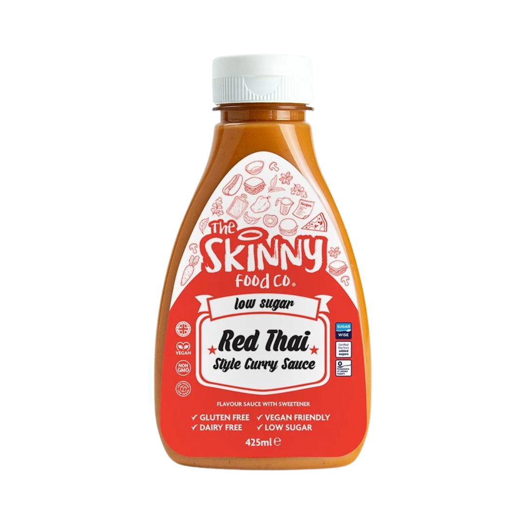 The Skinny Food Co Zero Calorie Skinny Sauce 425ml Red Thai