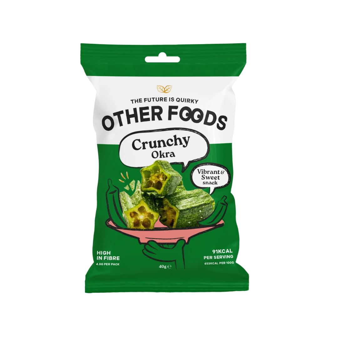Other Foods Okra Chips 8x40g Crunchy Okra